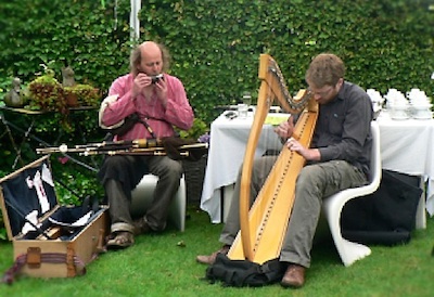 Uilléann Harp